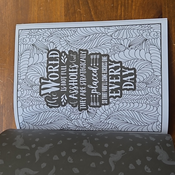 Eat A Bag of D*cks Adult Coloring Book Swear Words Adult Humor - Picture 8 of 12